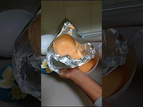 How to Make Perfect Moi Moi with Foil Paper #shortsp