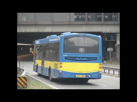 Wright Eclipse 3 VolvoB8RLE Metrobus Classic 6019 BJ15TWU on the 3 Arrives at Gatwick South Terminal