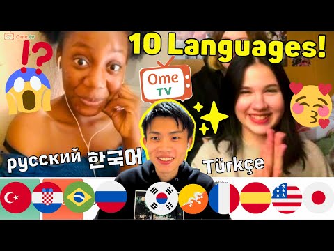 Heart-warming Reactions When I Speak Their Languages! - Omegle