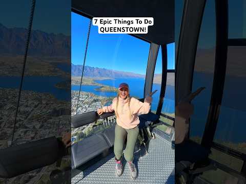 7 EPIC Things To Do in QUEENSTOWN 🇳🇿 #newzealand #newzealandtravel #queesntown #nztravel #travelnz