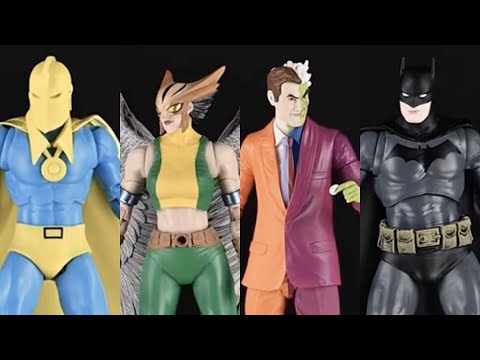 New McFarlane Toys reveals Batman Hawkgirl, Dr Fate Two Face action figures from today’s livestream