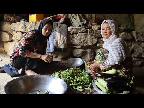 Afghan girls daily life | distant villagers