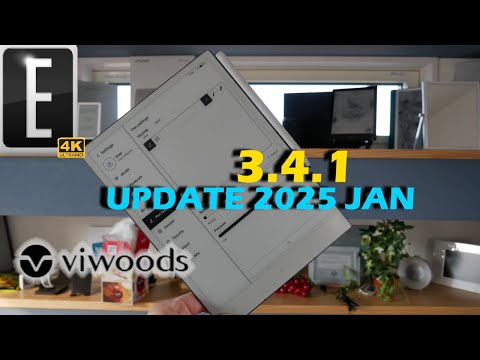 Viwoods gets a HUGE update, Pen and Safety improvements - Jan 2025