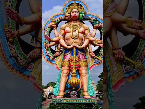 Jai jai Hanumaan big statue Yadadrigutta Telengana | Ram ram chanting by Bajrang bli Hanuman