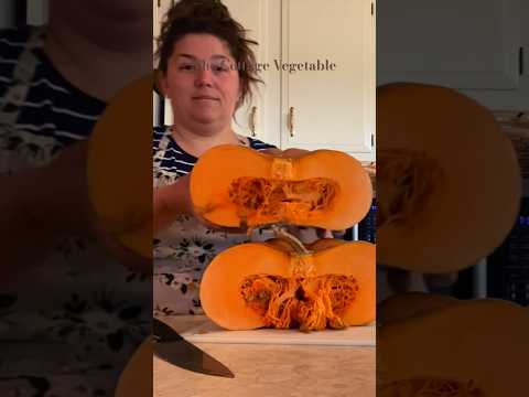 How to cut open a Pumpkin 🎃