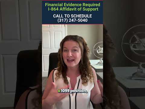 Required Financial Evidence for the I-864 Affidavit of Support | US Immigration for Couples