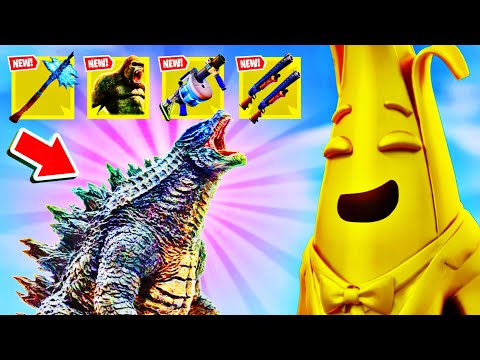 🔴 LIVE - FORTNITE X GODZILLA UPDATE COMING SOON!