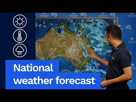 National Weather Forecast: Unsettled for eastern Aus and WA, warm to hot elsewhere