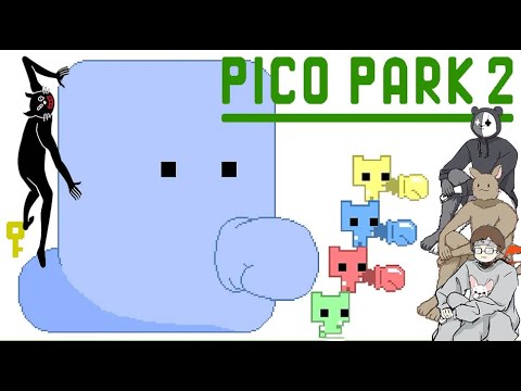 【4人実況】足を引っ張り合う男たちの協力アクション『PICO PARK 2』