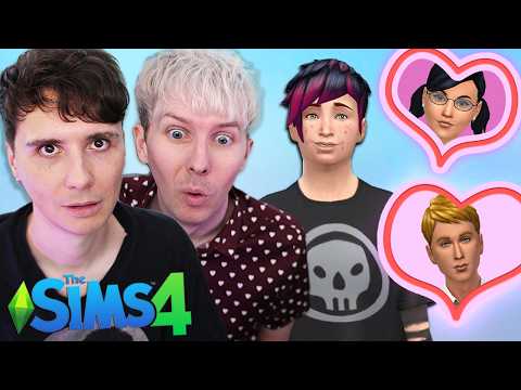 WE HAVE HEARTSTOPPER AT HOME - Dan and Phil play The Sims 4: Season 2 #15