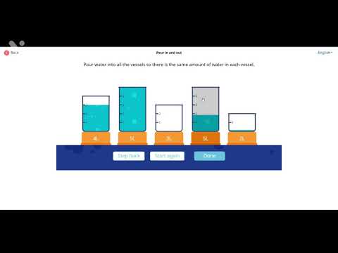 Pour in and out | BRICSMATH PREPARATORY ROUND 2022 SOLUTIONS