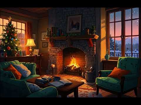 🔥 Lofi Beats & Cozy Fireplace: Relax, Study, & Unwind by the Fire 🔥