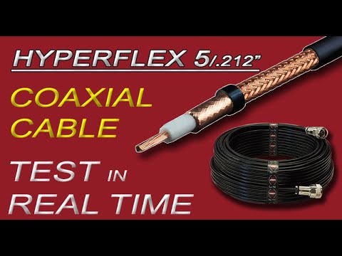 Hyperflex 5/.212" Coaxial Cable Test in Real Time | Messi & Paoloni Laboratory