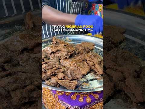 Trying Nigerian street food in London! #londonfood