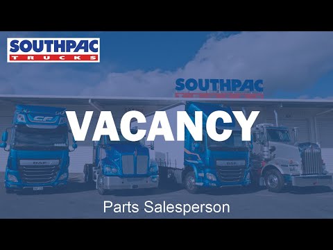 Part Sales Vacancy