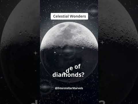 Diamond Planet: A Real Treasure in the Sky!#Celestial Bodies #SpaceExploration #shorts