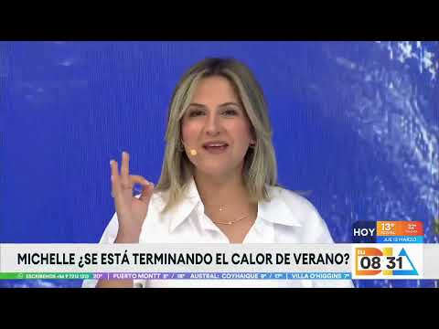 Michelle Adam: ¿Hasta cuando durarán las altas temperaturas? | Tu Día | Canal 13