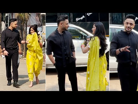 Adnan Khan With Ayesha Singh Spotted For Laughter Chefs Season 2 Set For Shoot 😍 | MS shorts