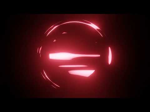 Red Spinning Spiral LED Light | 4K Relaxing Screensaver