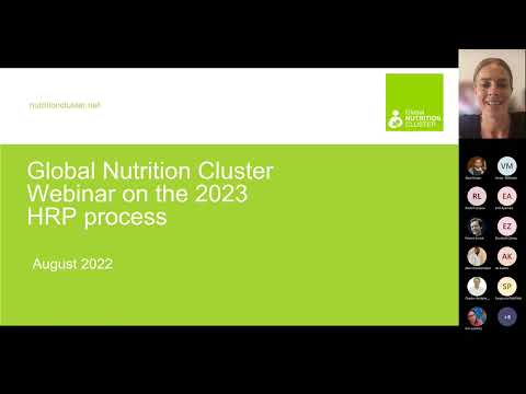 GNC Webinar on the 2023 HRP process