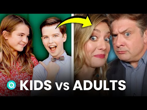 Young Sheldon Funny Moments on the Set: Kids vs Adults | OSSA Movies