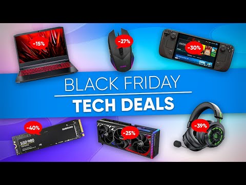 Early Black Friday Tech Deals You Don't Wanna Miss