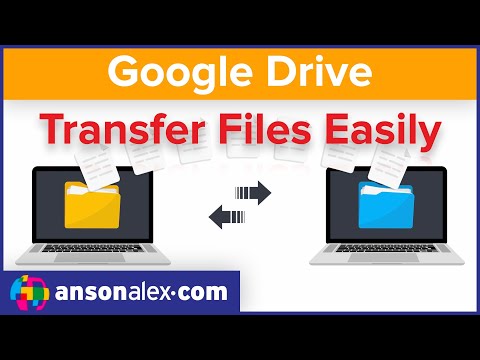 Transfer Google Drive Files to Another Account