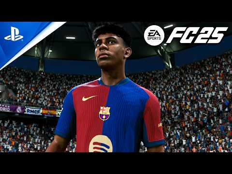 FC 25 | Barcelona vs Real Madrid - El Clasico | PS5 4K