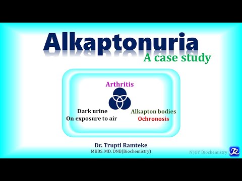 9: Alkaptonuria- A case study | Amino acid metabolism | Biochemistry | N'JOY Biochemistry