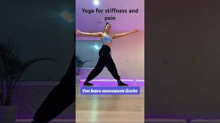 Yoga for stiffness and pain #yoga #painmanagement #yogaforpain #howtodoyoga #yogaforbeginners