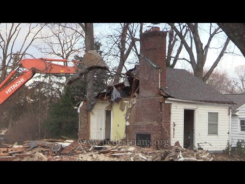 House Demolition, Norman Avenue