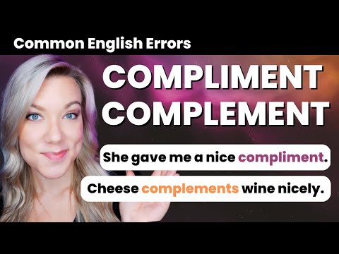 Compliment VS Complement - What's the Difference? | Confused Words in English with QUIZ