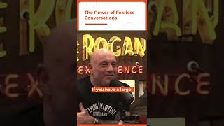 The power of fearless conversations  #jrefans #joerogan #news #comedian #jre #ilovejoerogan