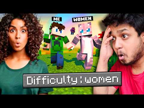 She Made Me Cry in Minecraft Survival Part 2 Only!