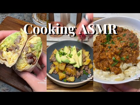 Cooking *ASMR* TikTok compilation #cooking #asmr #tiktokcompilation #satisfyingvideo