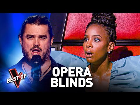 OPERA Blind Auditions that SHOCKED the Coaches on The Voice