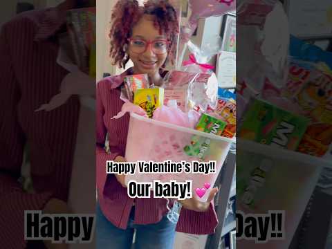 Surprised our babygirl with a little gift! 💕 #valentinesday #love #gifts