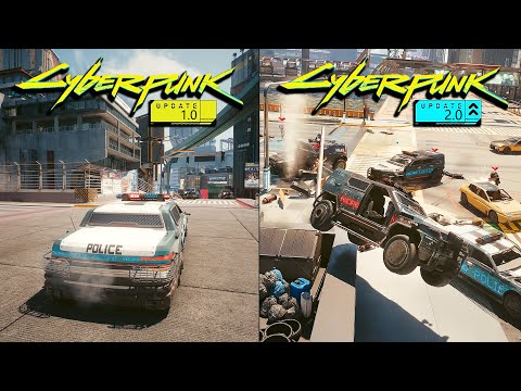 Cyberpunk 2077 | Surviving A Max Wanted Level In The 2.0 Update