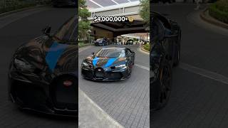 A $4M+ Bugatti Chiron Super Sport in Las Vegas!😳💰 #cars