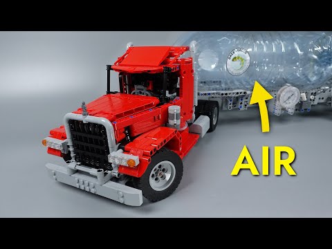 Building an AIR powered Lego Truck