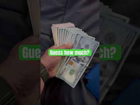 Guess how much? #fypシ゚viral #foryou #funny #fyp #cash #money #fypage #fypyoutube