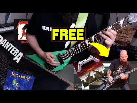 How to get THRASH metal guitar tone for free