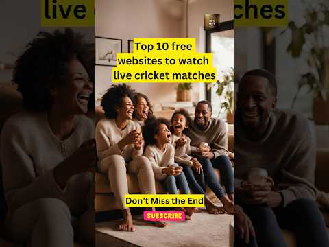 Top 10 free websites to watch live cricket matches #iccchampionstrophy2025 #shorts #ytshorts #yt