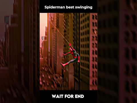 Spiderman best swinging scenes 🥶 #shorts #spiderman