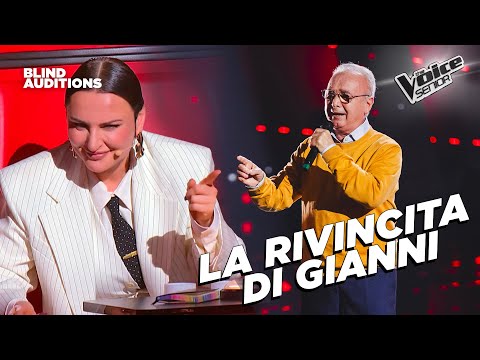 Gianni torna con “Se bruciasse la città” e convince Arisa | The Voice Senior Blind Auditions