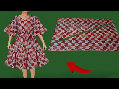 💐 New Idea Trends Dresses ❣️ Very Easy Very Cute Dress Pattern ✂️ Sew Only 20 Minute 💛