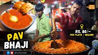 1970's BUTTER BOMB Pav Bhaji at Mulund Station Rajesh Pav Bhaji – Mumbai's Iconic ₹80 Plate of Chaos