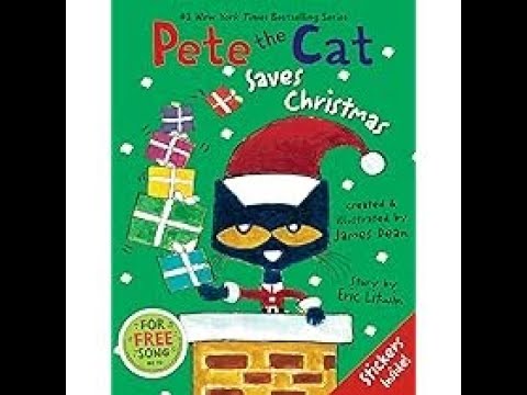 Pete The Cat Saves Christmas Read Aloud | Christmas Read Aloud Books #kidsvideo #viral #education