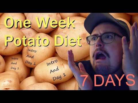 I'm Eating Nothing But Potatoes for a Week [7 Day Potato Diet Day 1]