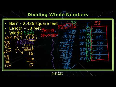 5th Grade - Math - Multiply and Divide Whole Numbers - Topic Video Part 2 of 3